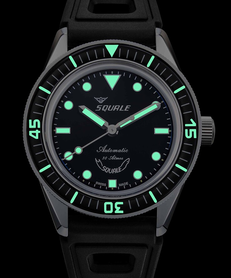 El Squale Sub-37 Legend tiene 300 metros de resistencia al agua