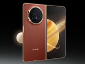 Honor se inclina por ofrecer la Magic V5 en cuatro colores, incluido uno que sustituirá a la variante marrón rojizo diseñada para la Magic V3, en la imagen. (Fuente de la imagen: Honor - editado)