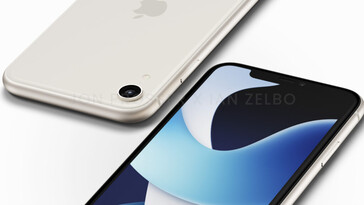 iPhone SE 4 Starlight (imagen vía FrontPageTech)