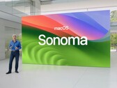macOS Sonoma introduce widgets de escritorio, un modo de juego y mucho más. (Imagen vía Apple)
