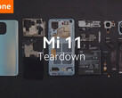 El Mi 11 parece bastante reparable en su teardown oficial. (Fuente de la imagen: Xiaomi)
