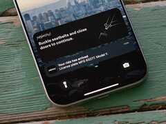 La nueva aplicación de transporte del Model Y tendrá este aspecto. (Fuente de la imagen: Tesla/X)