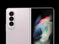 El Galaxy Z Fold3 en uno de sus supuestos nuevos colores. (Fuente: Twitter)