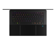 Teclado Acer Predator Triton 14 AI (fuente de la imagen: Acer)