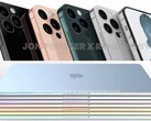 Ya se han publicado en Internet renders del iPhone 14 de Apple y del MacBook Air de 2022. (Fuente de la imagen: Jon Prosser/RendersbyIan)