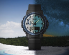 Una imagen estilizada de la Casio Pro Trek PRW-61D-2.