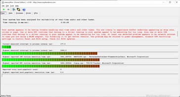 El aumento de las latencias impide el uso de software multimedia en tiempo real.