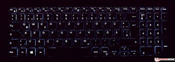 Teclado del Dell G3 17 3779 (iluminado)