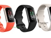 La Fitbit Charge 6 en sus tres rumoreados colores de lanzamiento. (Fuente de la imagen: @MysteryLupin)
