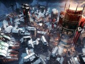 Una imagen que muestra una ciudad en Frostpunk.