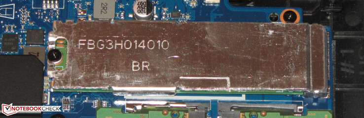 Un SSD NVMe sirve como unidad de sistema