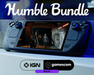El paquete IGN Gamescom 2025 caducará el 11 de septiembre de 2025. En la imagen: Steam Deck ejecutando The Expanse. (Fuente de la imagen: Notebookcheck y Humble Bundle - editado)