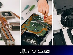 Se muestra el despiece de PS5 Pro (Fuente de la imagen: PlayStation Blog con ediciones)
