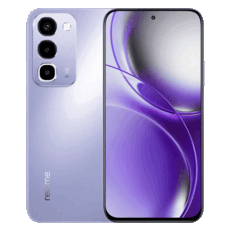 Realme P4R en color Lavender Glare.
