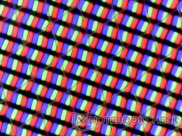 Subpíxel RGB estándar para la comparación