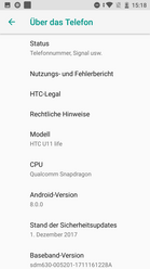 Software HTC U11 Life