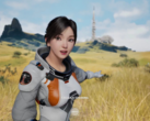 En Susurros de la estrella, la historia gira en torno a un astronauta varado en un misterioso planeta alienígena: Gaia. (Fuente de la imagen: Steam)