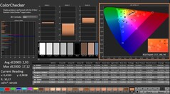 CalMAN: ColorChecker (calibrado)