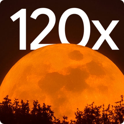 Se ha adelantado la capacidad de zoom de 120x
