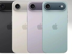 La paleta de colores &quot;17 Air&quot;. (Fuente de la imagen: @theapplehub vía X)
