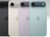 La paleta de colores "17 Air". (Fuente de la imagen: @theapplehub vía X)