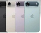 La paleta de colores "17 Air". (Fuente de la imagen: @theapplehub vía X)