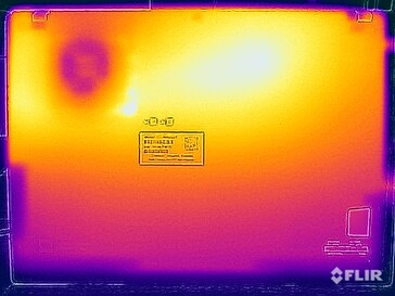 Prueba de tensión de temperaturas superficiales (abajo)