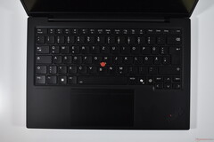 El teclado del Lenovo ThinkPad X1 Carbon Gen 13 (fuente de la imagen: Benjamin Herzig)