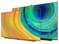 Un televisor inteligente Huawei con pantalla completa flotante haría que los delgados biseles del X65 se vieran gruesos. (Fuente de la imagen: Huawei)