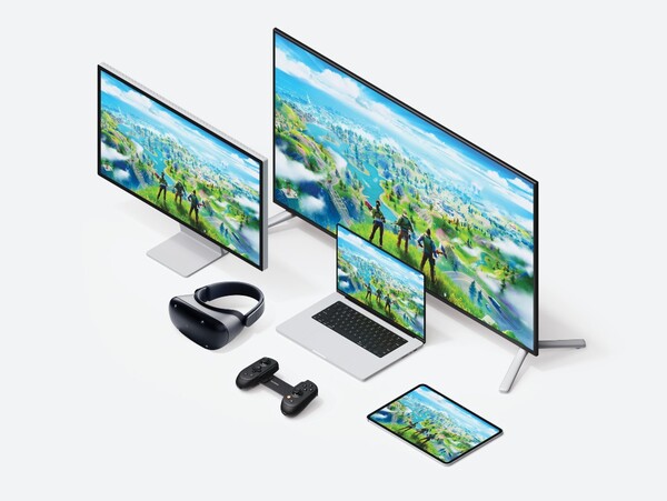 El Backbone One Pro añade compatibilidad con un modo inalámbrico que le permite funcionar con otros dispositivos, como cascos de realidad virtual, ordenadores y televisores. (Fuente de la imagen: Backbone)