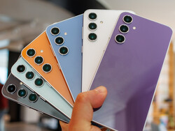 Todas las versiones en color de la Galaxy S23 FE (foto: Daniel Schmidt)