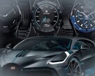El reloj inteligente Bugatti Ceramique Edition One se ha inspirado en los bellos coches deportivos del fabricante. (Fuente de la imagen: Bugatti/VIITA - editado)