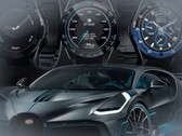 El reloj inteligente Bugatti Ceramique Edition One se ha inspirado en los bellos coches deportivos del fabricante. (Fuente de la imagen: Bugatti/VIITA - editado)
