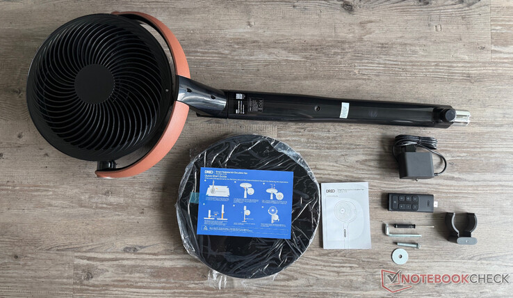 Volumen de suministro del ventilador TurboPoly 513S
