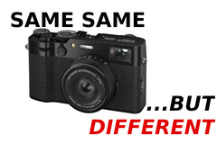 Los importantes cambios internos de la Fujifilm X100VI apenas se han manifestado en el exterior de la cámara. (Fuente de la imagen: Fujifilm - editado)