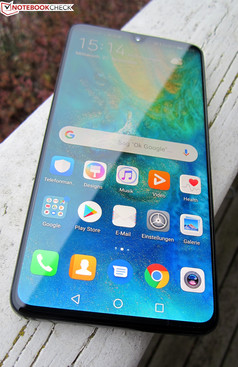 Uso del Huawei Mate 20 al aire libre