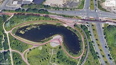 Viaje de prueba del GNSS: lago