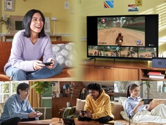 Imagen promocional de la función GameChat que llegará con la Switch 2. (Fuente de la imagen: Nintendo)