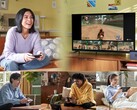 Imagen promocional de la función GameChat que llegará con la Switch 2. (Fuente de la imagen: Nintendo)