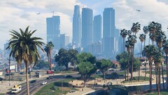 Como era de esperar, Los Santos de GTA 5 luce notablemente mejor en PS5 en comparación con las consolas de última generación e incluso con la versión de PC (Imagen: Rockstar Games)