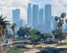 Como era de esperar, Los Santos de GTA 5 luce notablemente mejor en PS5 en comparación con las consolas de última generación e incluso con la versión de PC (Imagen: Rockstar Games)