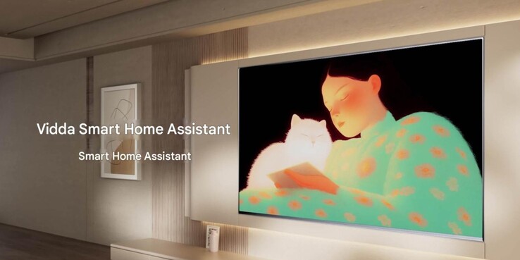 El televisor de fondo de pantalla Hisense Vidda. (Fuente de la imagen: Hisense, traducción automática)