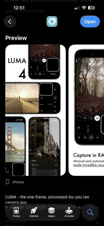 (Fuente de la imagen: Apple app store)