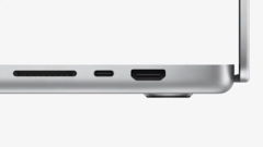 Un MacBook Pro con tarjeta SD. (Fuente: Apple)