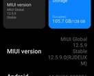 Detalles de MIUI 12.5.9 Enhanced Edition Global Stable en el Xiaomi Mi 10T Pro (Fuente: propia)
