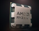 El AMD Ryzen 7 7700X3D fotografiado aquí parece ser un Ryzen 7 7800X3D más lento.