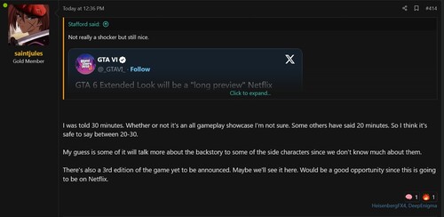 Saintjules comenta sobre la Edición de Coleccionista de GTA 6