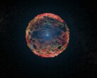 Una imagen que muestra la supernova SN 1993J.