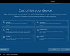 Vista previa interna de Windows 10 Construir 20231 configuración inicial del dispositivo (Fuente: Blog de la experiencia de Windows)