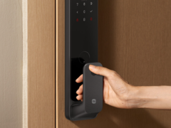Xiaomi ha lanzado la cerradura inteligente para puertas Smart Door Lock 2 Cat Eye Edition en China. (Fuente de la imagen: Xiaomi)